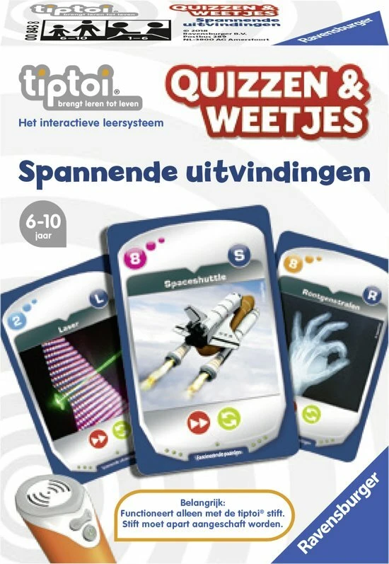 Tiptoi Quizzen En Weetjes: Uitvindingen