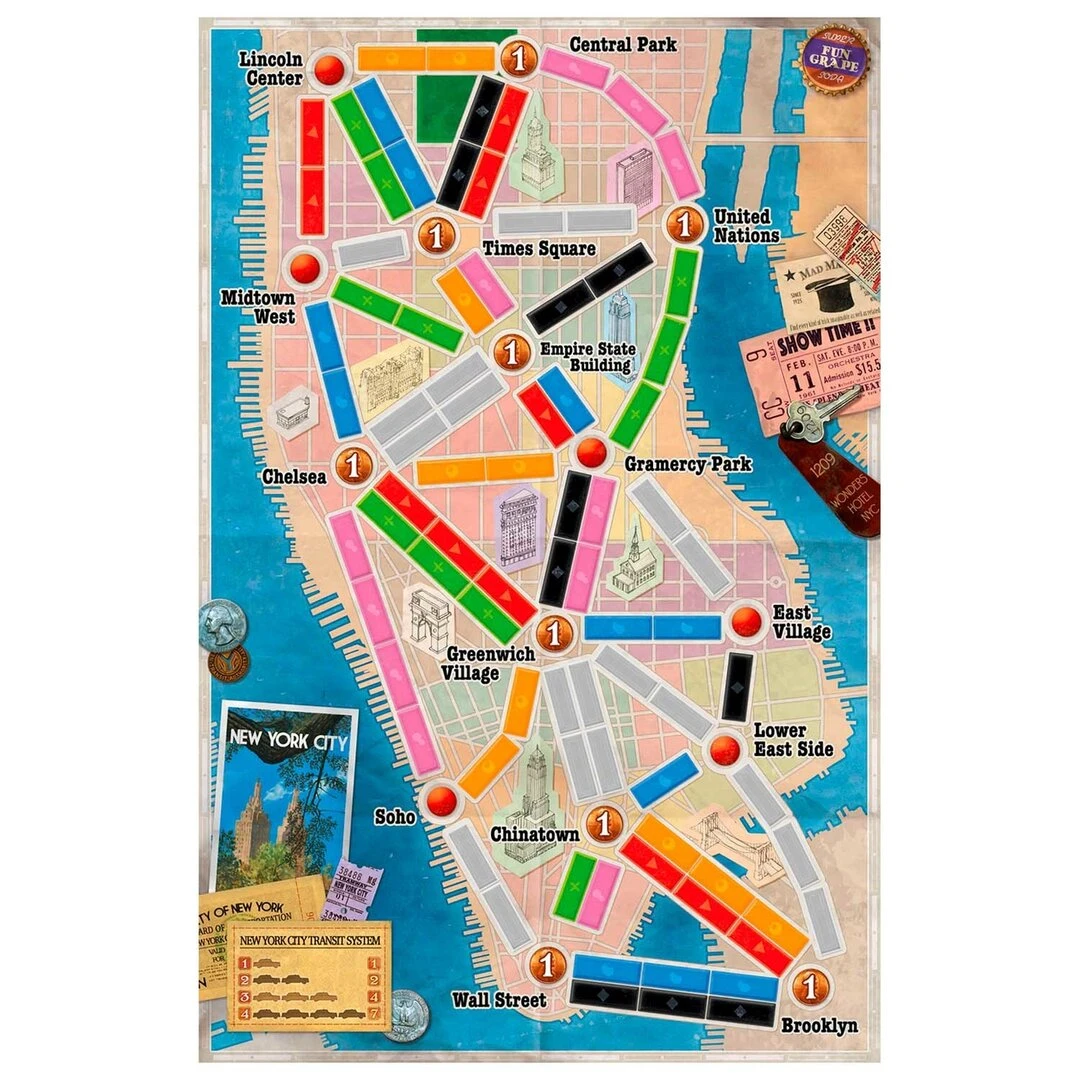 Ticket To Ride - New York - Afbeelding 3