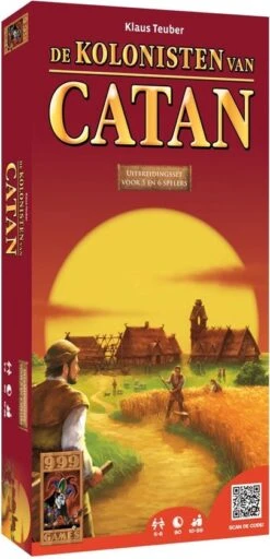 De Kolonisten Van Catan - Uitbreiding Voor 5 - 6 Spelers