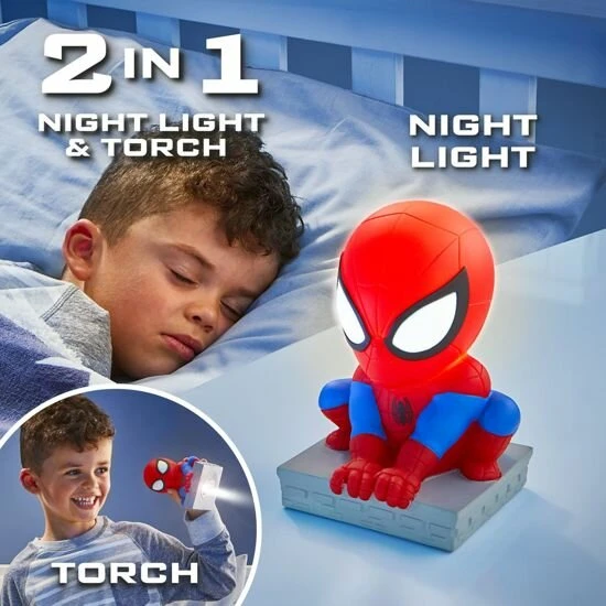 Spiderman Nachtlamp - Goglow - Afbeelding 7