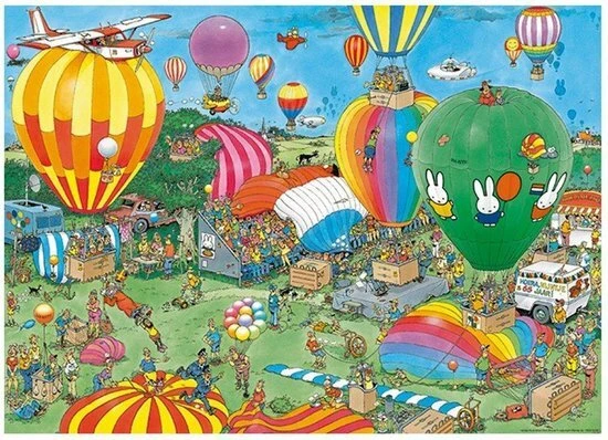 Jan Van Haasteren - Hoera Nijntje 65 Jaar - 1000 Stukjes - Afbeelding 2