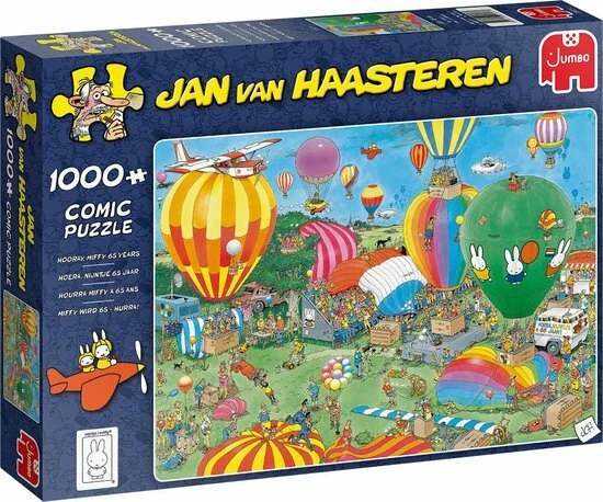 Jan Van Haasteren - Hoera Nijntje 65 Jaar - 1000 Stukjes
