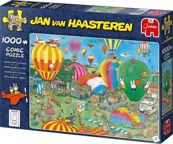 Jan Van Haasteren - Hoera Nijntje 65 Jaar - 1000 Stukjes - Afbeelding 3