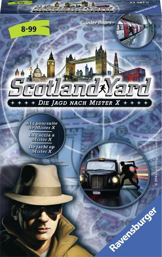 Scotland Yard - Pocket Spel
