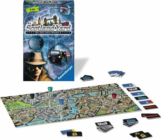 Scotland Yard - Pocket Spel - Afbeelding 2
