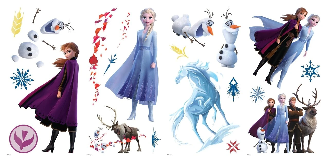 Frozen 2 Muurstickers - RoomMates - Afbeelding 3