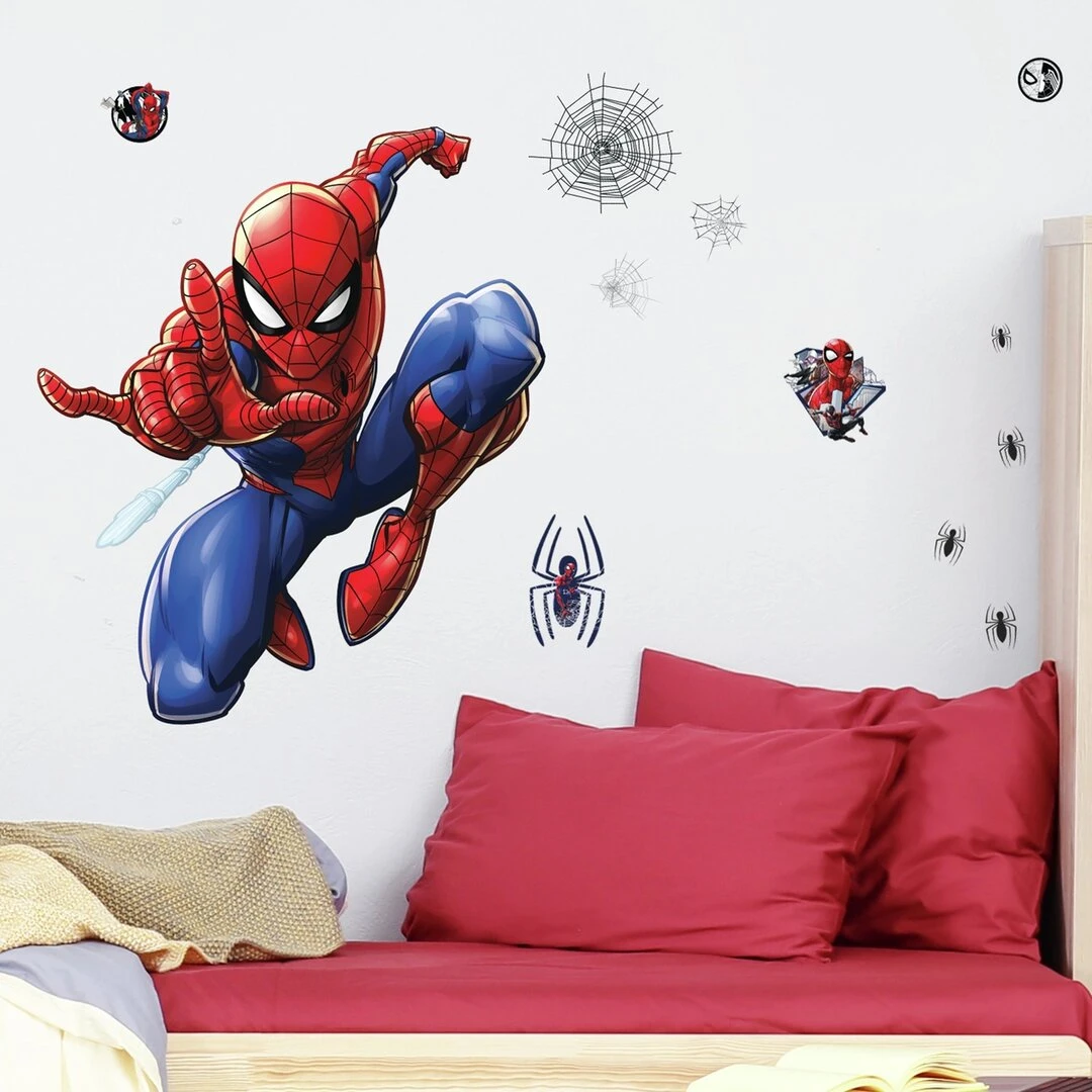 Spiderman XL Muursticker - RoomMates
