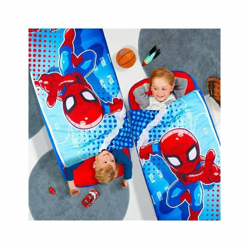 Spiderman Readybed - 2 In 1 Slaapzak En Luchtbed - Marvel - Afbeelding 3
