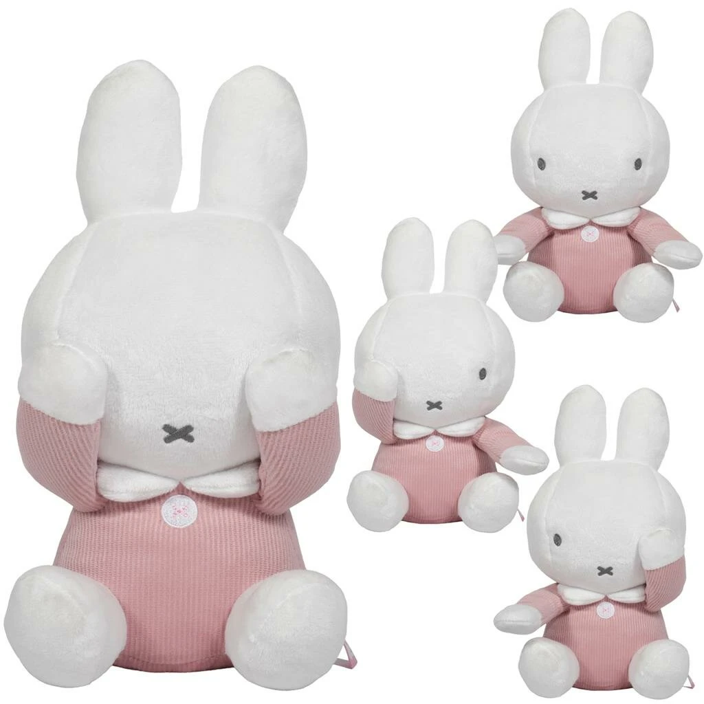 Nijntje Kiekeboe Knuffel - Roze - Babyrib - Afbeelding 2