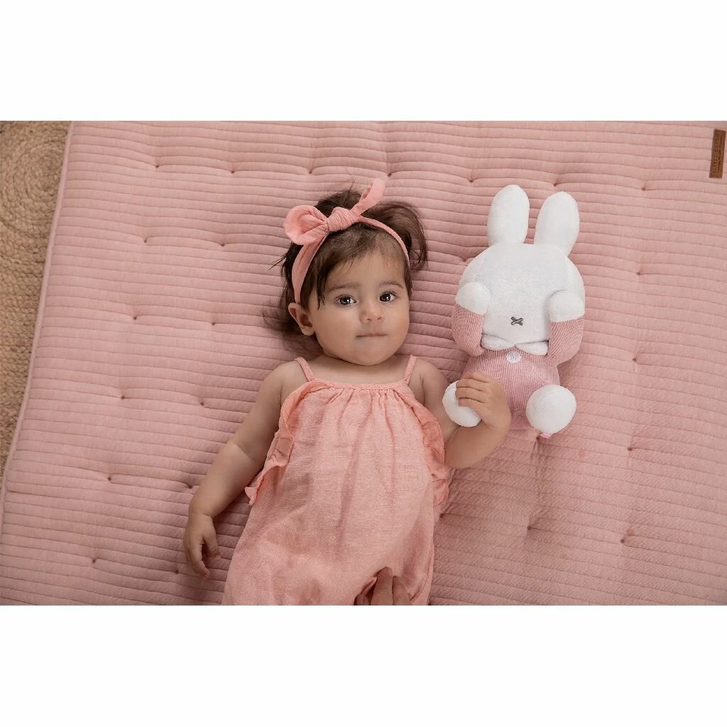 Nijntje Kiekeboe Knuffel - Roze - Babyrib - Afbeelding 4