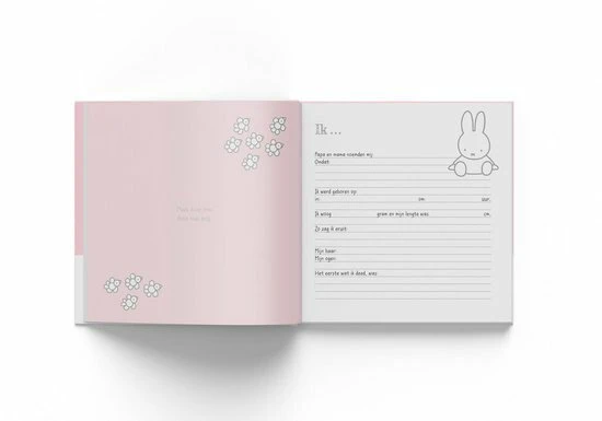 Boek Baby Eerste Jaar Nijntje: Roze - Afbeelding 3