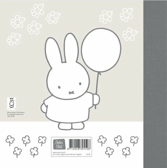 Boek Baby Eerste Jaar Nijntje: Zilver - Afbeelding 2