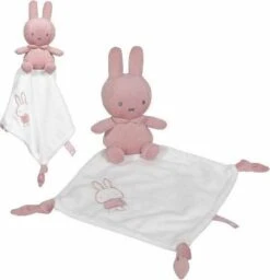 Knuffeldoekje Nijntje Rib - Roze