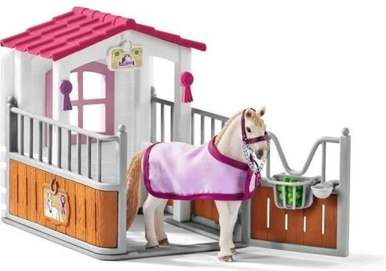 Schleich 42368 - Paardenbox Met Lusitano Merrie