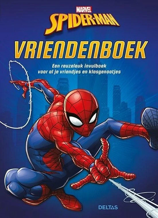Vriendenboek Spiderman