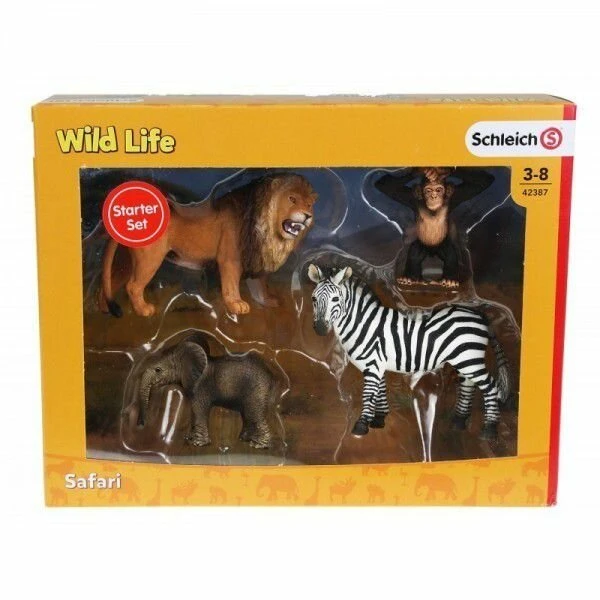 Schleich Wild Life - Starterset Wilde Dieren - 42387 - Afbeelding 4