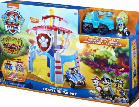 PAW Patrol - Dino Rescue - Hoofdkwartier Speelset - Afbeelding 3