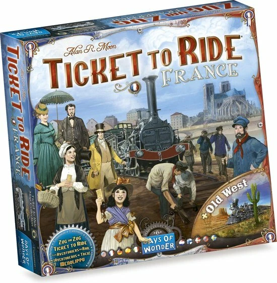 Ticket To Ride - France Old/ West - Bordspel