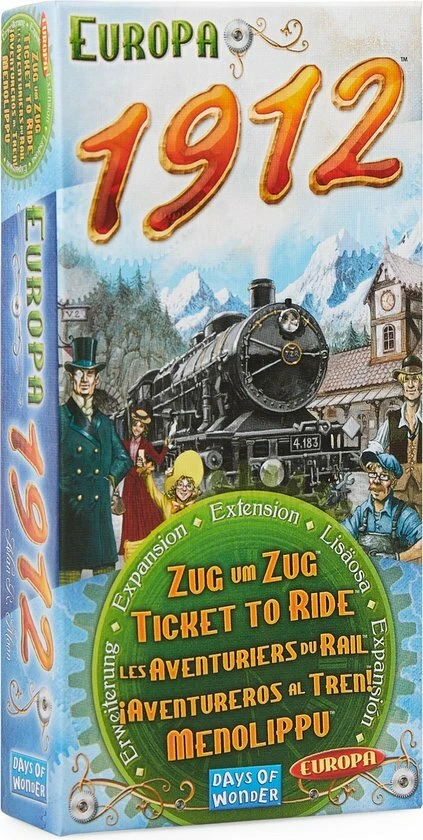 Ticket To Ride - Europa 1912 - Uitbreiding - Bordspel - Afbeelding 2
