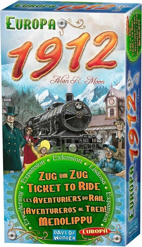Ticket To Ride - Europa 1912 - Uitbreiding - Bordspel - Afbeelding 4