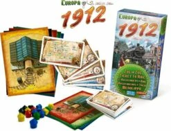 Ticket To Ride - Europa 1912 - Uitbreiding - Bordspel