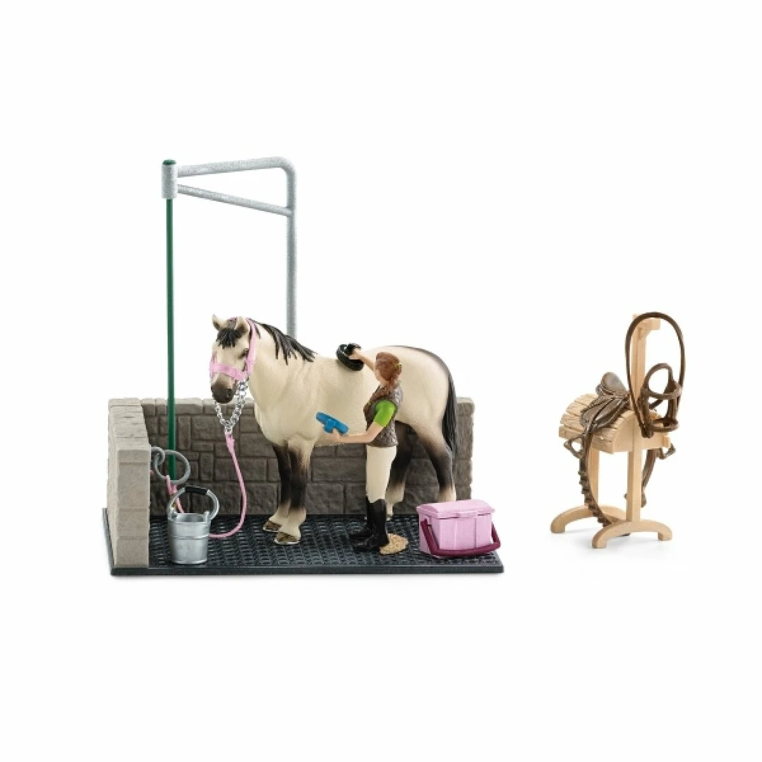 Schleich 42104 - Wasplaats Voor Paarden - Horse Club - Afbeelding 2