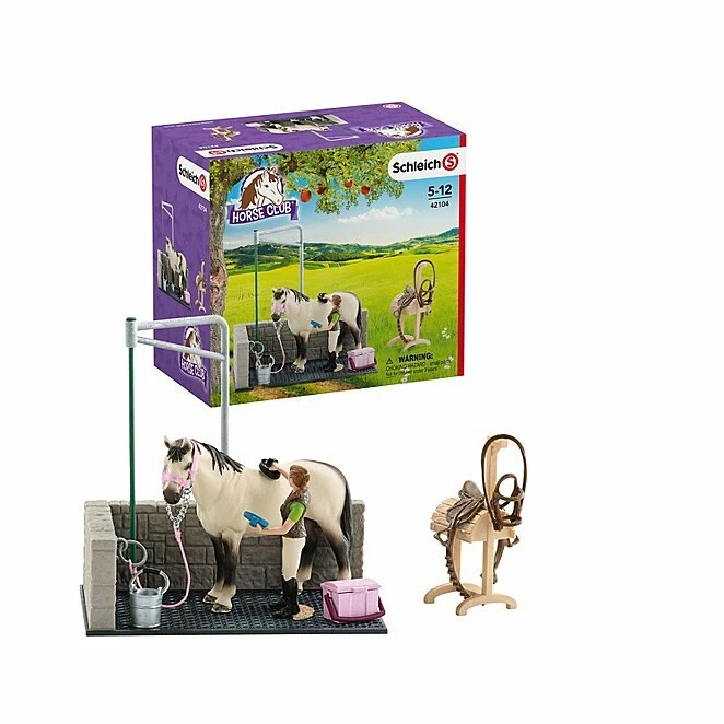 Schleich 42104 - Wasplaats Voor Paarden - Horse Club