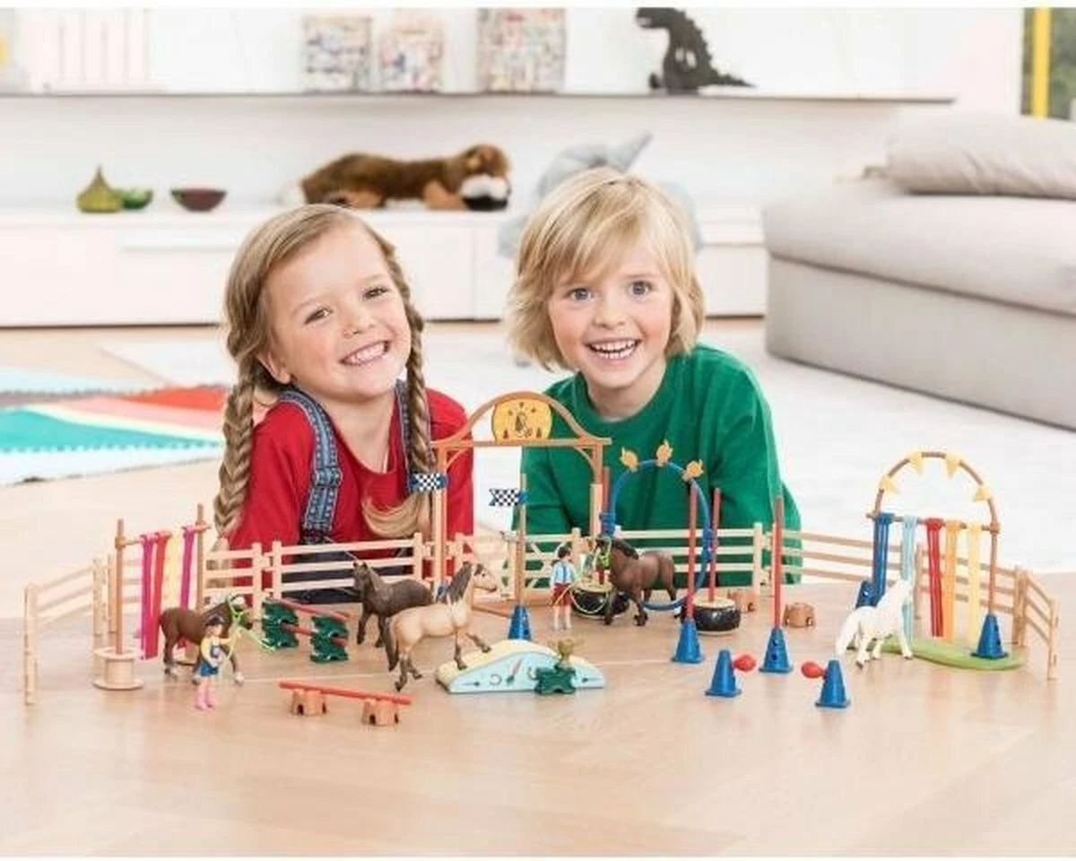 Schleich 42483 - Slalom Pony - Farm World - Afbeelding 6