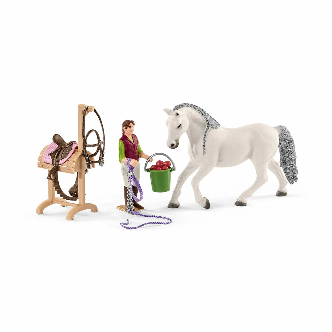 Schleich 42389 Horse Club - Ruiterschool Met Ruiter En Paarden - Afbeelding 7