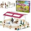 Schleich 42389 Horse Club - Ruiterschool Met Ruiter En Paarden