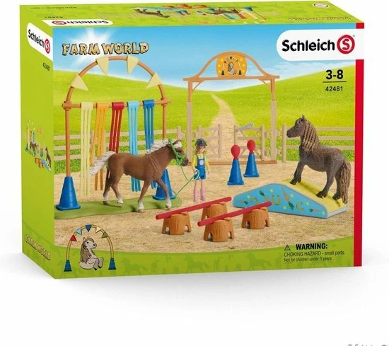Schleich 42481 - Pony's Behendigheidstraining - Farm World - Afbeelding 5