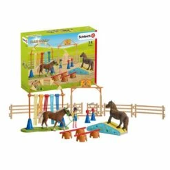 Schleich 42481 - Pony's Behendigheidstraining - Farm World