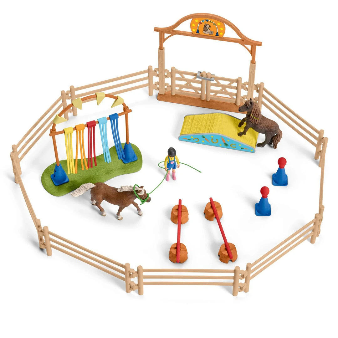 Schleich 42481 - Pony's Behendigheidstraining - Farm World - Afbeelding 3