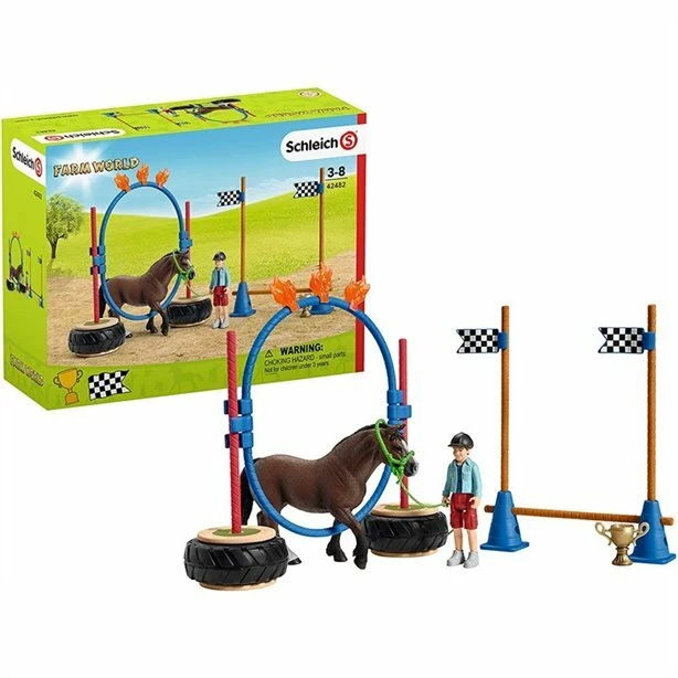 Schleich Farm World - Pony's Behendigheid Wedstrijd - 42482