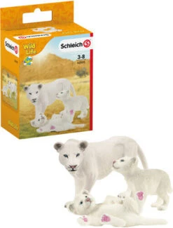 Schleich Wild Life - Moeder Leeuw Met Welpjes - 42505