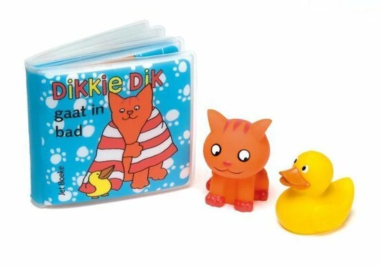 Dikkie Dik Gaat In Bad - Badboekje Met Waterspuiters