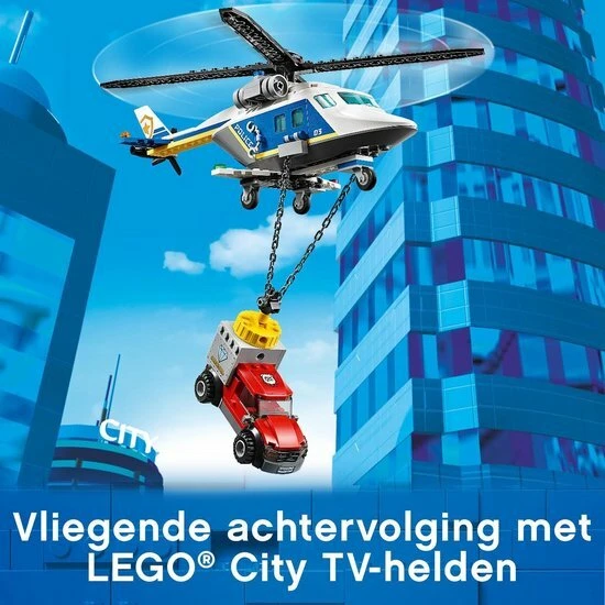 Lego City - Politiehelikopter Achtervolging - 60243 - Afbeelding 4