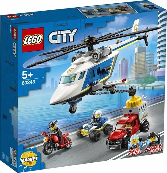 Lego City - Politiehelikopter Achtervolging - 60243 - Afbeelding 2