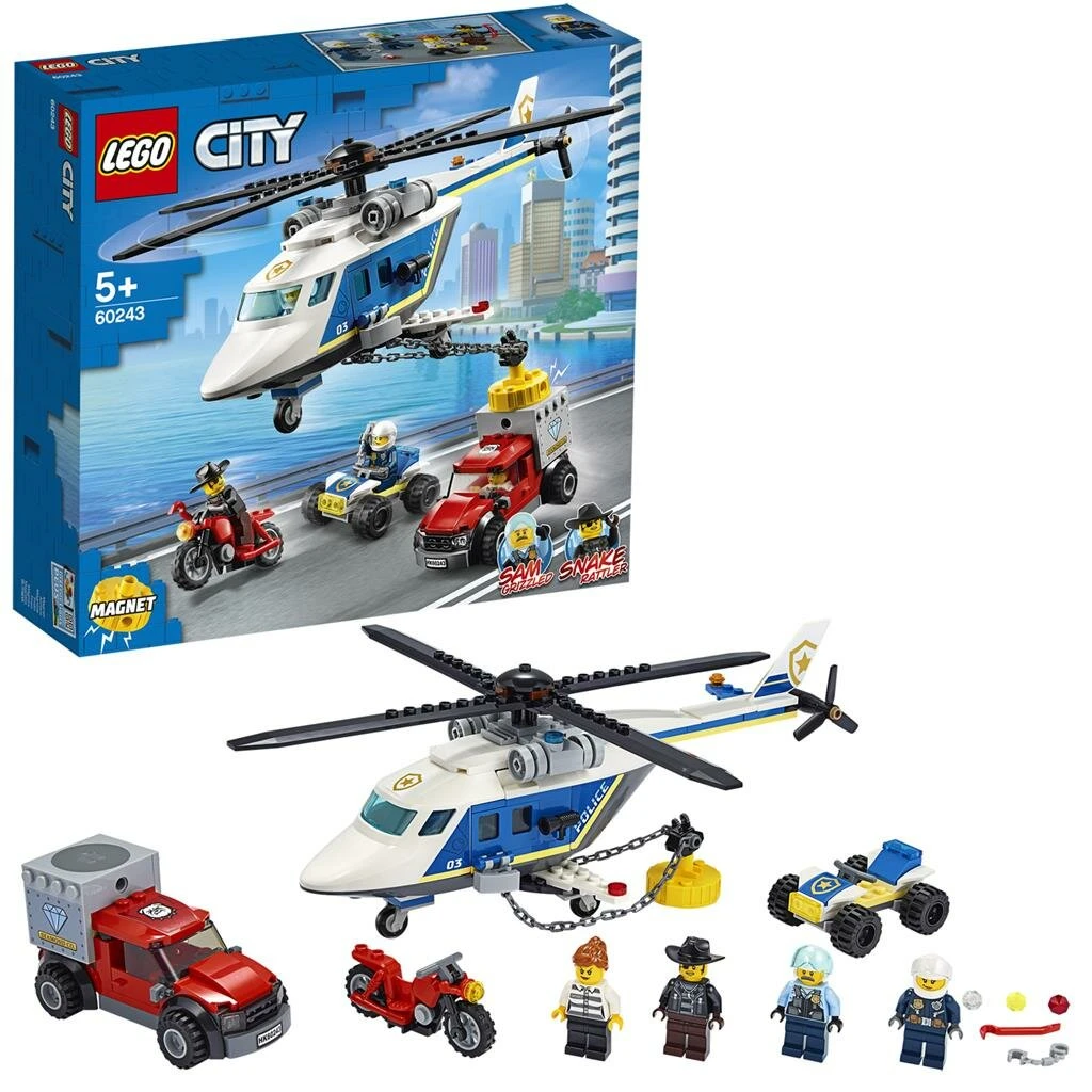 Lego City - Politiehelikopter Achtervolging - 60243