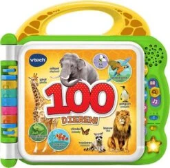 Vtech - Baby Mijn Eerste 100 Woordjes Dieren - Interactief Boek