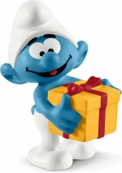 Schleich 20816 Smurf Met Cadeau - Smurfen