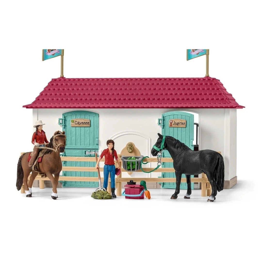 Schleich 42416 Horse Club - Grote Manege Met Woning En Stal - Afbeelding 3