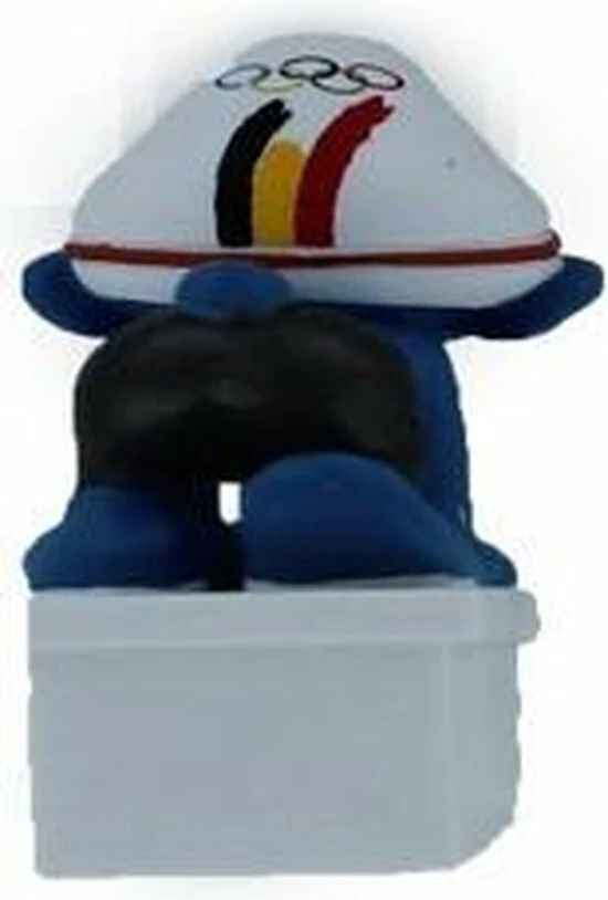 Schleich Smurfen - Olympische Team Zwemmer 2012- Limited Edition - 40266 - Afbeelding 2