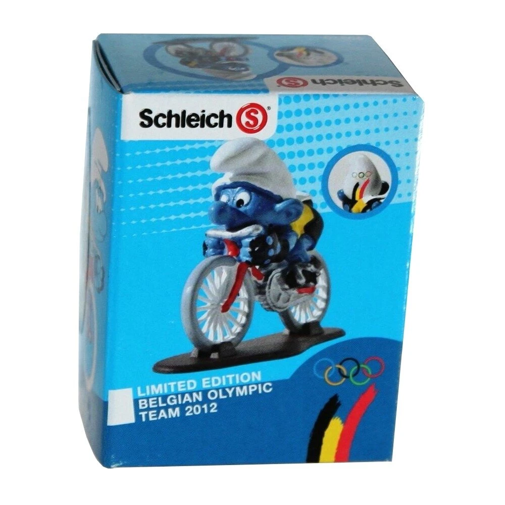 Schleich Smurfen - Olympische Team Wielrenner 2012- Limited Edition - 40267 - Afbeelding 2