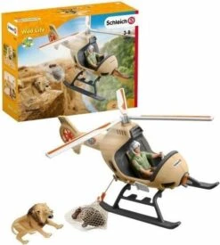 Schleich 42476 - Helikopter Dierenredding - Wild Life