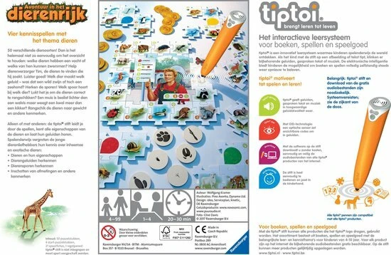 Tiptoi Spel- Avontuur In Het Dierenrijk - Afbeelding 2