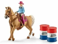 Schleich 41417 Cowgirl - Barrel Racing - Farm World