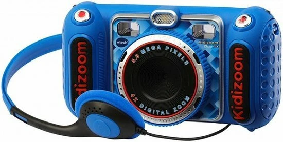 VTech KidiZoom Duo DX Blauw - Kindercamera - Afbeelding 3