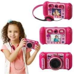VTech KidiZoom Duo DX Roze - Kindercamera