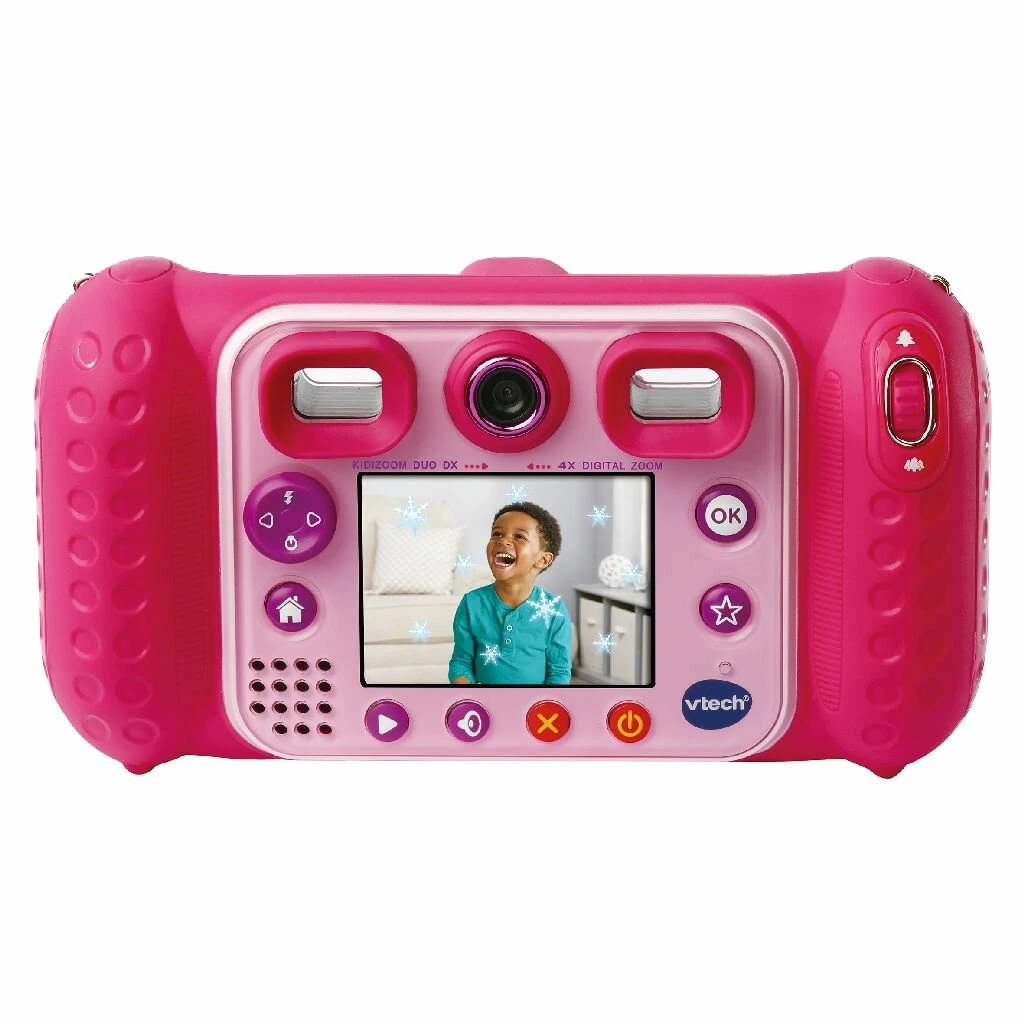 VTech KidiZoom Duo DX Roze - Kindercamera - Afbeelding 2